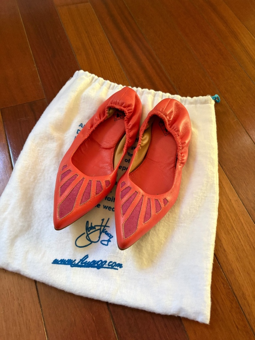 Fluevog ballet flats